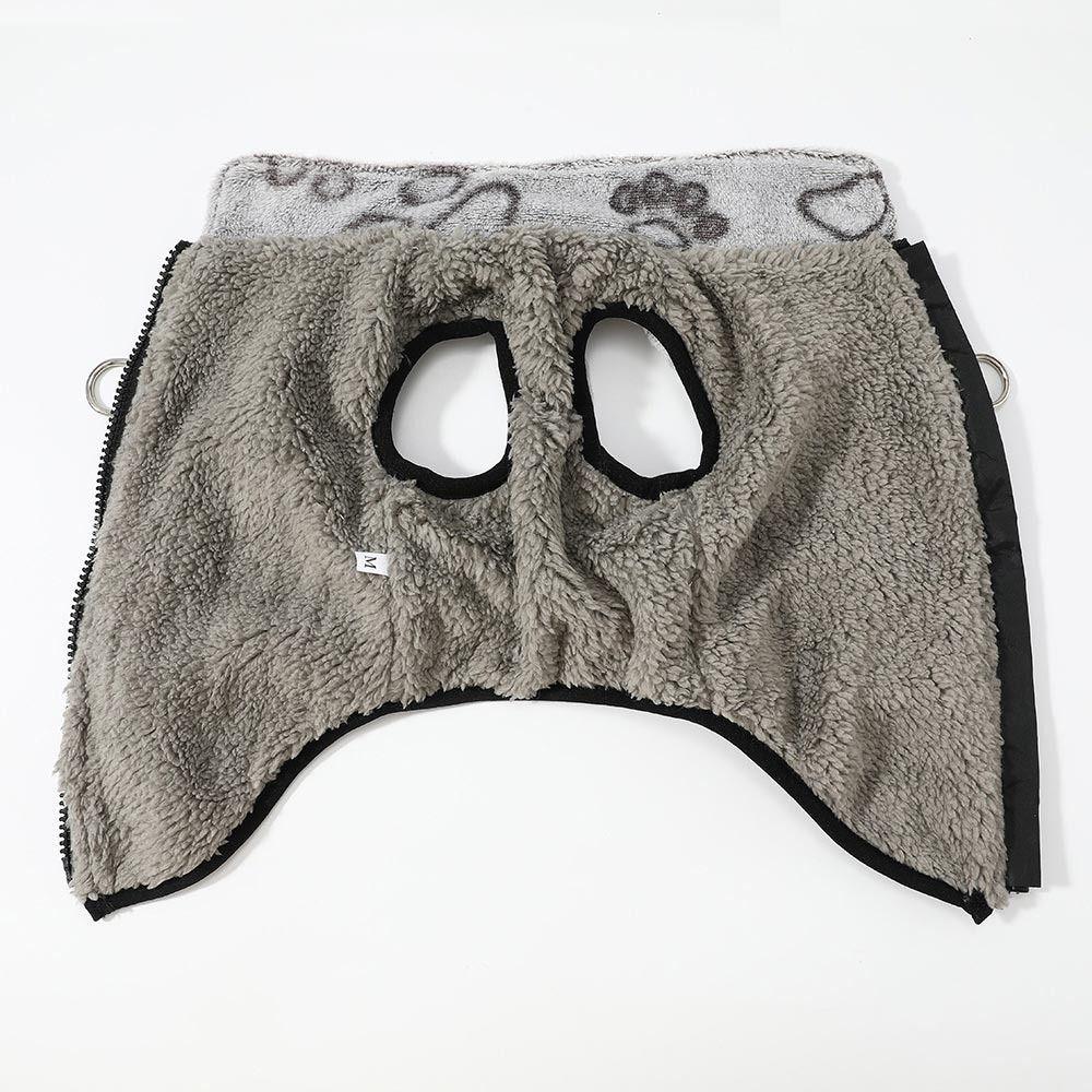 D-ring Dog Coat Jacket Fleece Puppy Clothes New Dog Sweater  Chihuahua