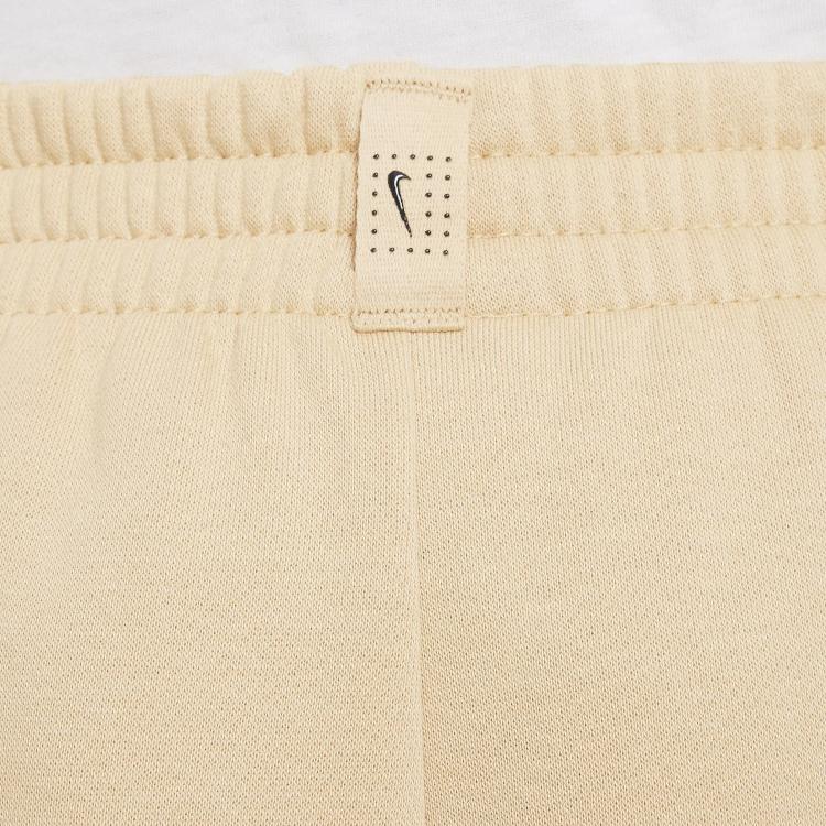 Nike Knit Sports Pants With Solid Color Logo Print Kids Bottoms Light-Brown FB9287-252