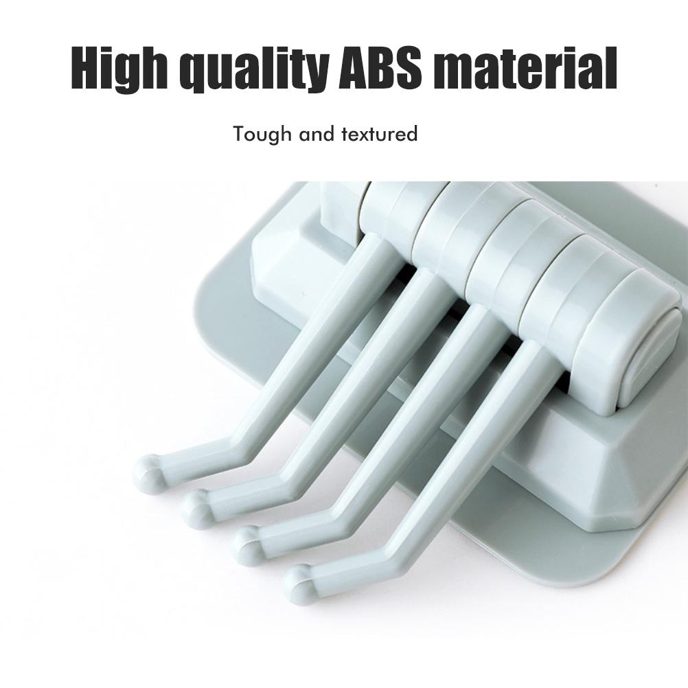 Rotate Sticky Hook Household Strong Punch Free Hook Multifunctional Hook Rack for Bathroom Wall Sticker Hook