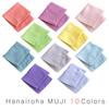 Top Factory Imabari Hanairo Plain Handkerchief 25 x 25cm Imabari Towel Brand Certified 100% Cotton Gauze Terry Cloth Women's Gift Small Gift