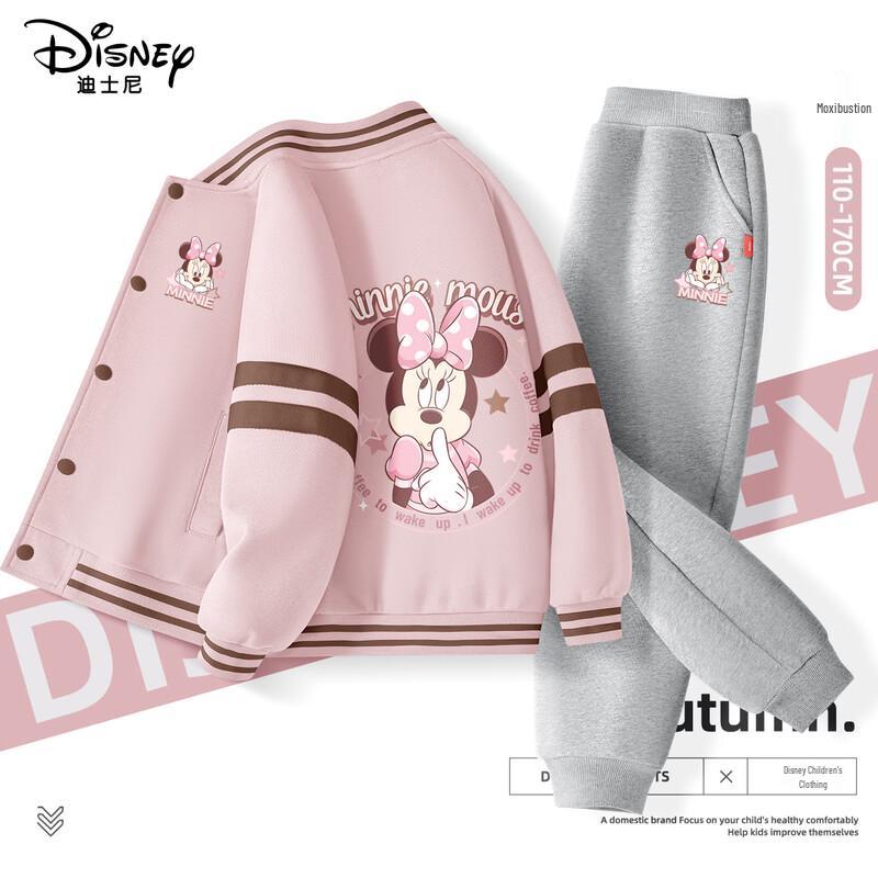 Disney Kids' 2026 Spring Baseball Jacket Outfit
