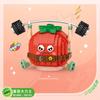 loz Micro-particle vegetable sports three-dimensional table decoration, children's gift assembly building blocks