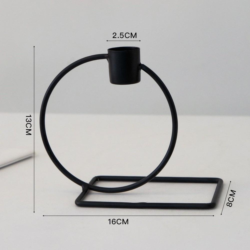 Irregular Shape Tabletop Candle Holders Metal Candle Stand New Candlelight Dinner Props  Bedroom