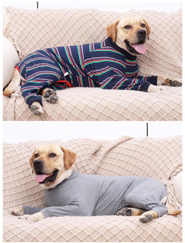 Full Coverage Elastic Dog Pajamas - Anti-Lick and Anti-Mosquito Suit for Large Dogs