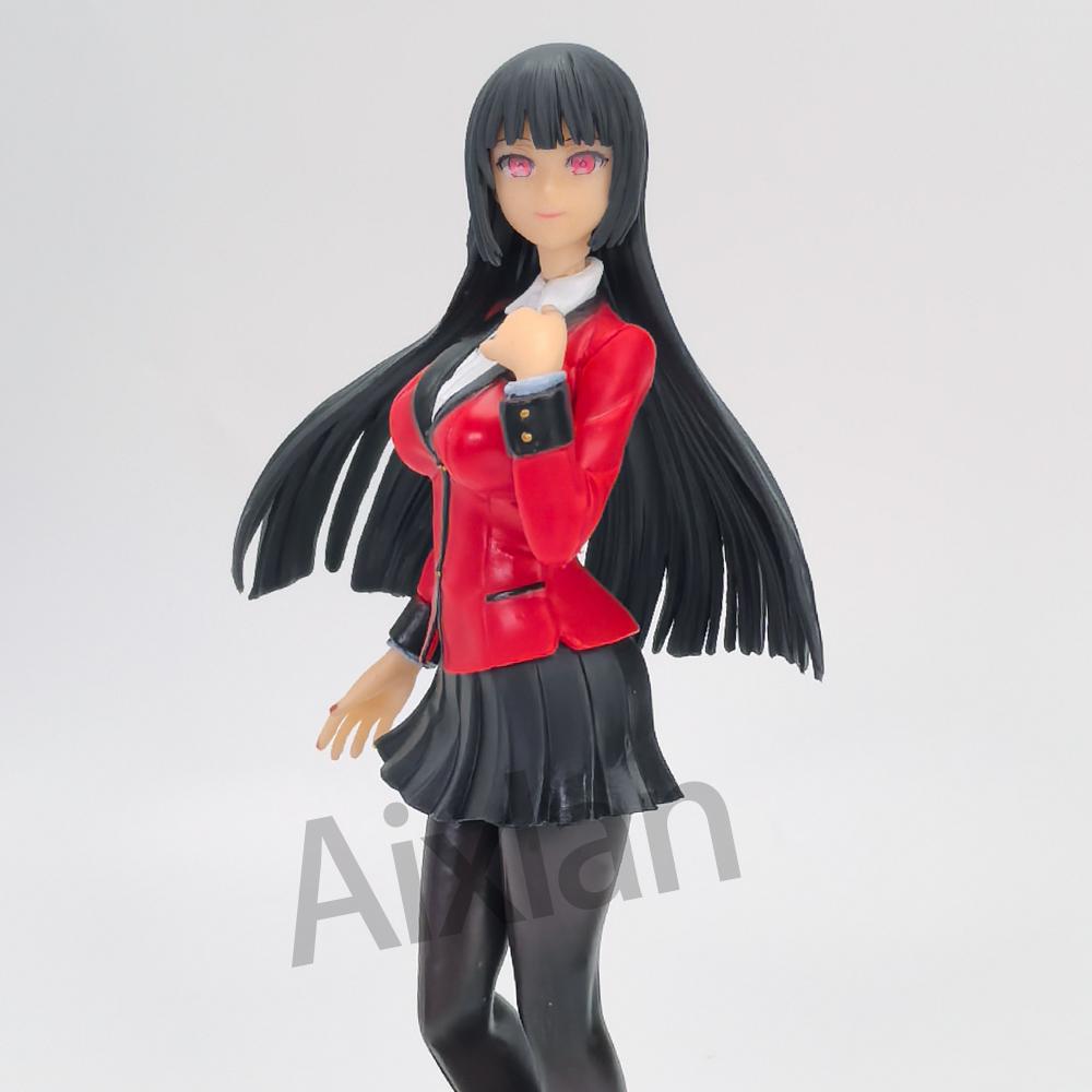 17cm ARTFX J Kakegurui Anime Figur Jabami Yumeko PVC Action Figur Sammlerstück Spielzeug Geschenk Ornamente Puppe Spielzeug
