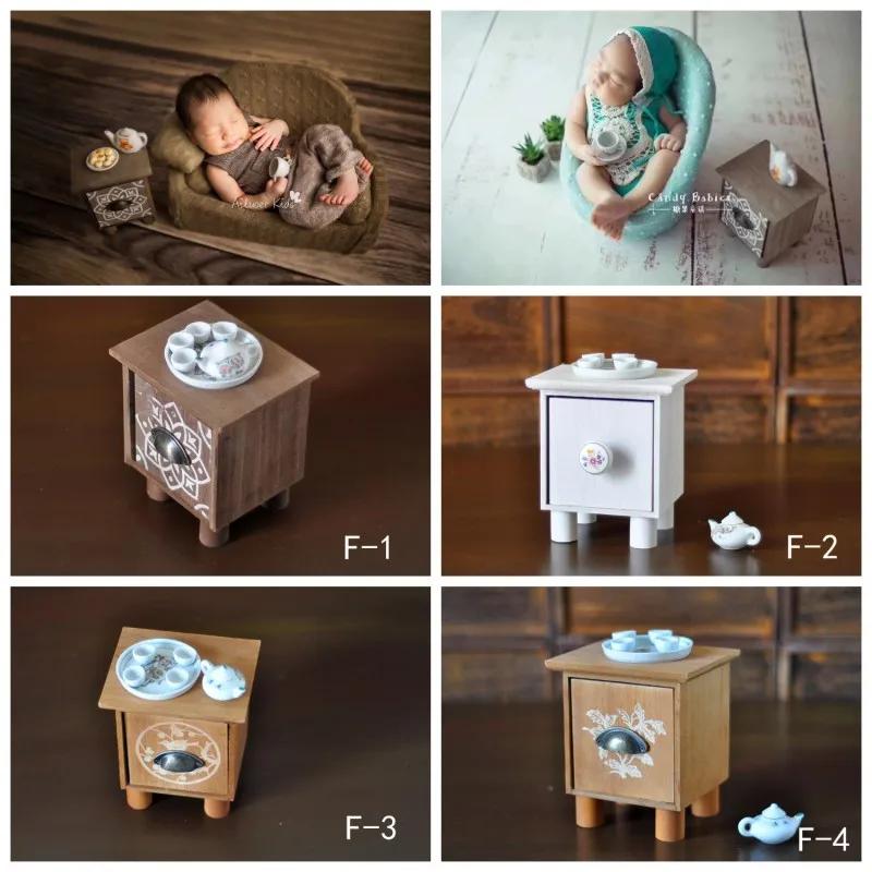 Photo Studio Children's Photography Props Newborn Full Moon Hundred Days Photo Clothing Creative Sofa Coffee Table Props Cabinet