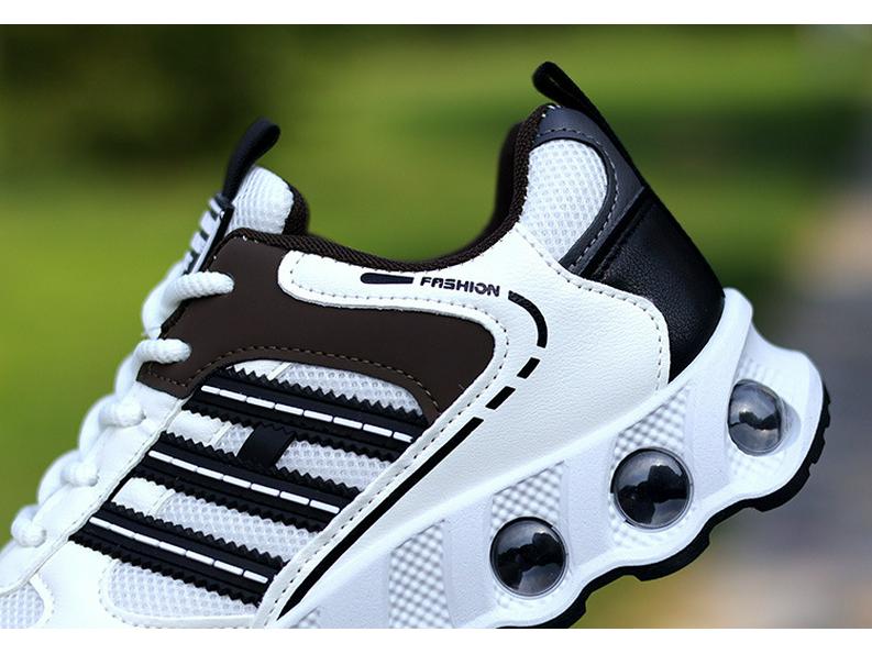 Men's Breathable Non-slip Mesh Running Shoes - Fashionable & Versatile Casual Sports Footwear