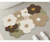 Bathroom Non-Slip Mat Fresh Flowers Can Be Cut Bathroom Quick-Drying Scrub Foot Mat Household Diatom Ooze Floor Mat Bath Rug