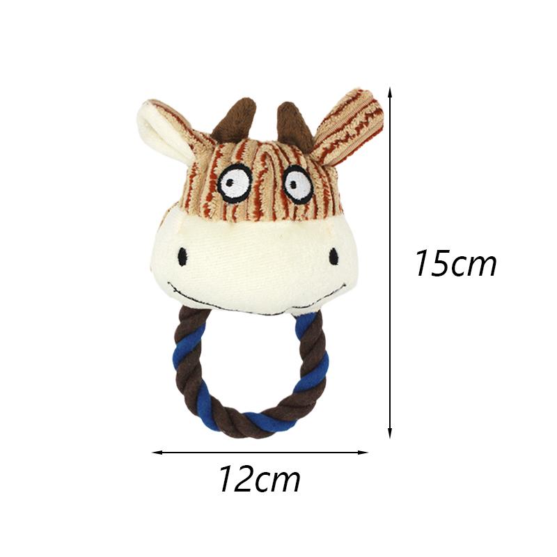 Dyr Form Kjæledyr Hund Kosedyr for Små Hunder Plysj Knirkende Valp Katt Tygeleke Yorkshire Terrier mascotas perros accesorios