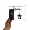 Vintage Gothic Metal Reading Lamp Led Night Light Ornament Book Decor Hanging Bookshelf Lamp For Study Home Library