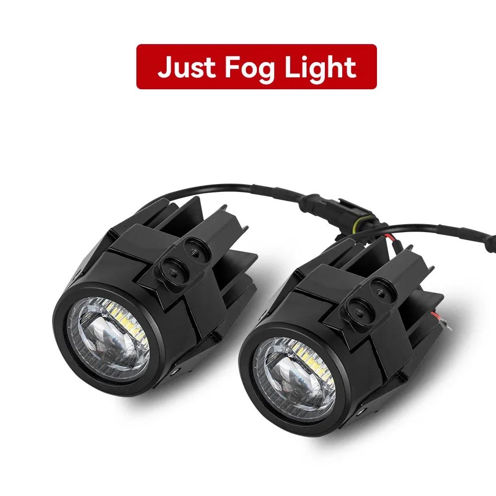 R 1200 GS Fog Lights Motorcycle Accessories LED Auxiliary Fog Light Driving Lamp For BMW R1200GS F800GS F700GS F650 K1600