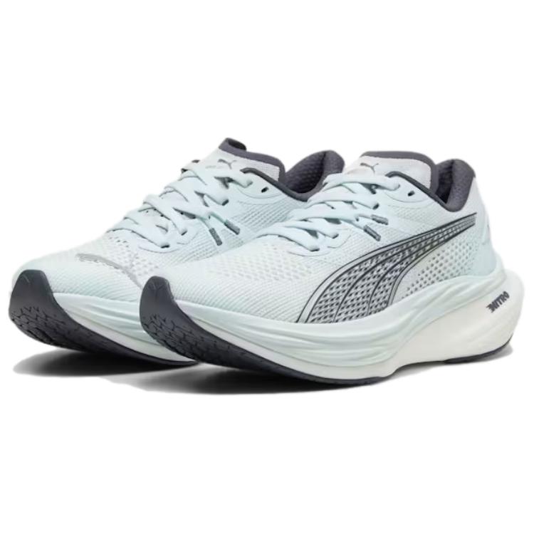 Puma Deviate Nitro 3 Nitro Blue Galactic Grey Women Sneakers 309708-06