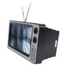 Retro TV Cell Phone Screen Magnifier HD 3D Portable Foldable Mobile Phone Magnifier for Movies Videos Games All