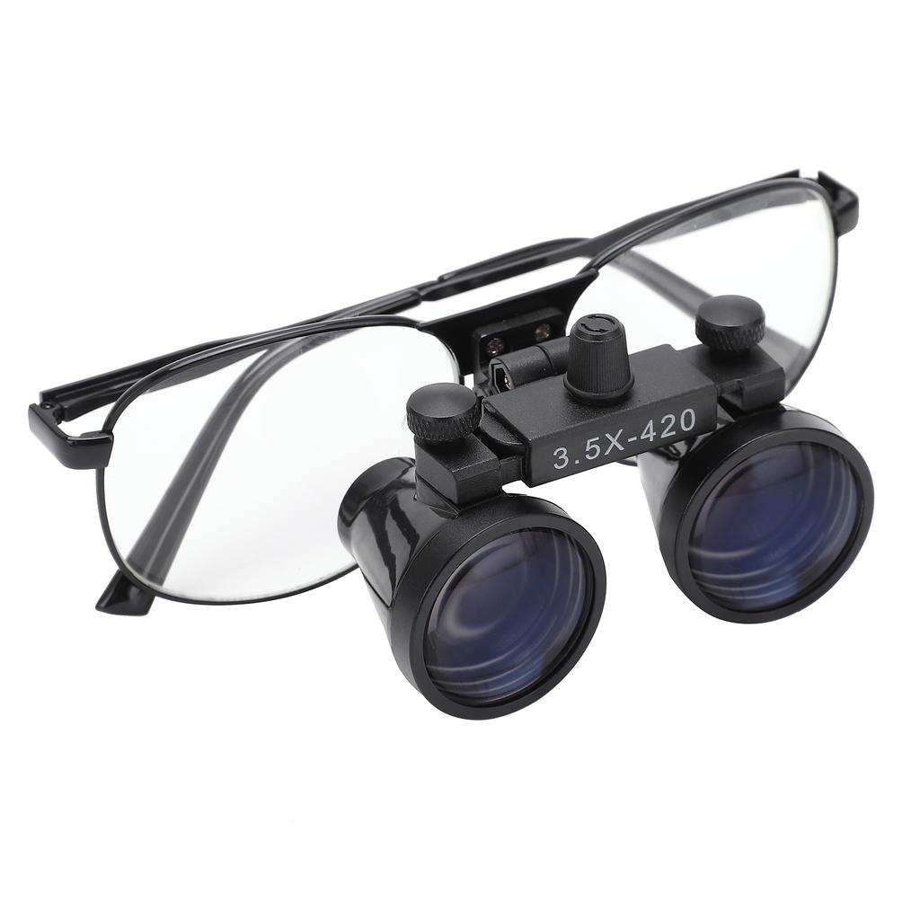 3.5?420 Chirurgische Lupe 3,5X Zahnärztliche chirurgische Lupe mit Metallrahmen für