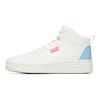 Anta Life Collection Cushioning Abrasion Resistant Lightweight High top Skateboard Shoes Women's White Blue 922038010-3