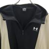 Under Armour Windbreaker XL Black Jacket Mesh Lining Men's Used