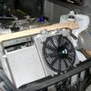 12in Pull Push Car Radiator Fan Engine Bay Cooling with Mounting Kit Auto Modified Parts