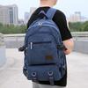Business Leisure Computer Backpack Large Capacity Travel Canvas Backpack College Student School Bag
