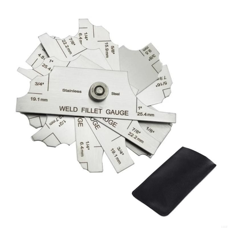   Essential Welding Inspection Gauge Measurement Tool 7pcs/Set for Fillet Welds Measurements Engineers Manufacturing Use