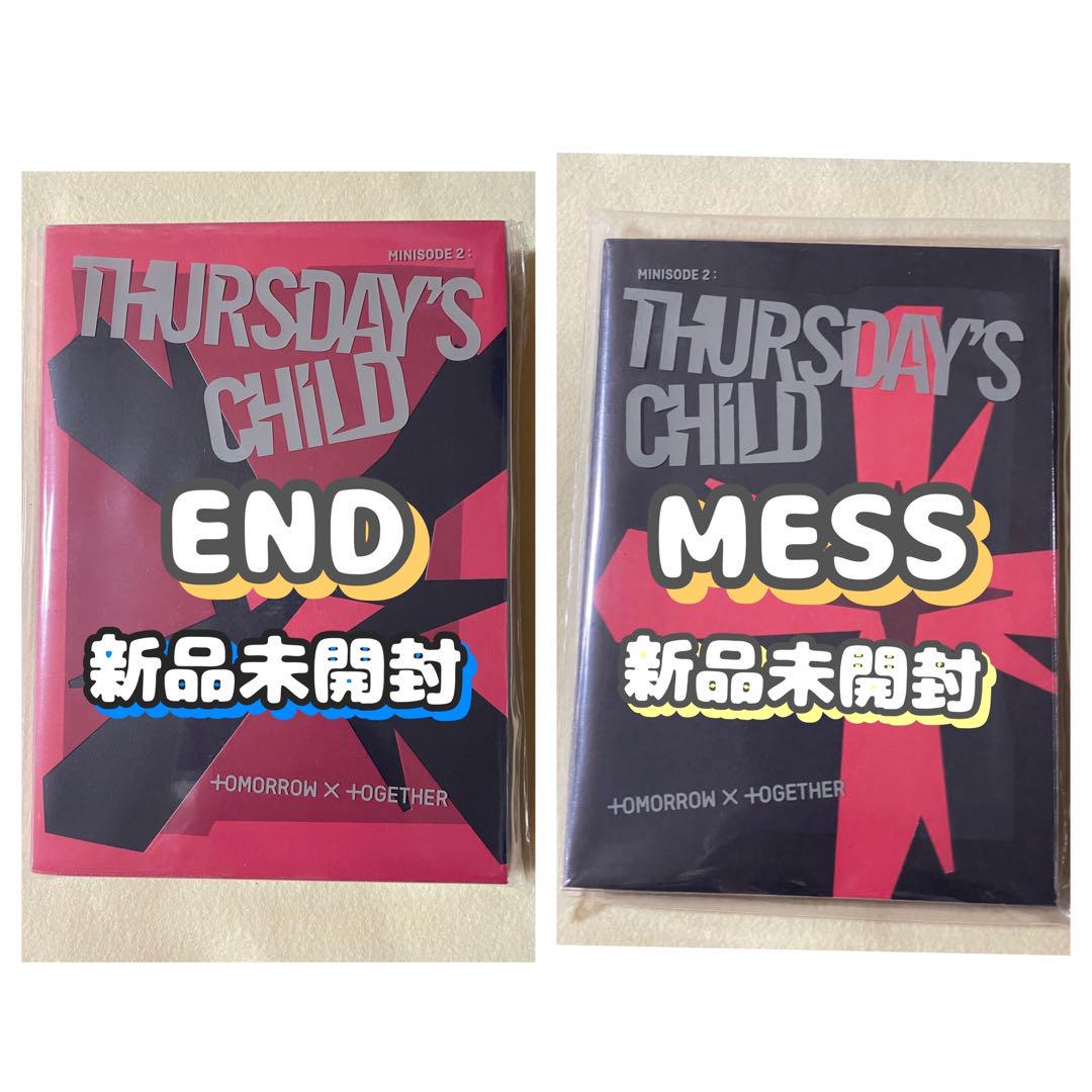 

[USED] TXT Album Thursday s Child END MESS CD