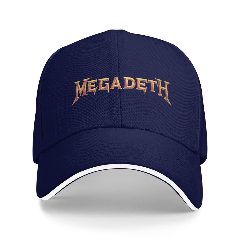 Megadeths Metal Music Lovers Baseball Cap Outdoor Gym Sunscreen Hip Hop Hats Men Women Vintage Print Baseball Caps