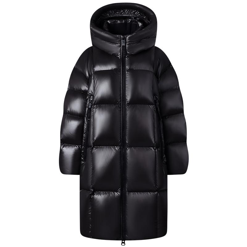 Tanboer Kids Long Hooded Down Jacket 165/84 чёрный