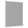Moustiquaire pour fenêtre - Maison Exclusive - 100 x 120 cm - Cadre aluminium - Maille fibre de verre anti-insectes