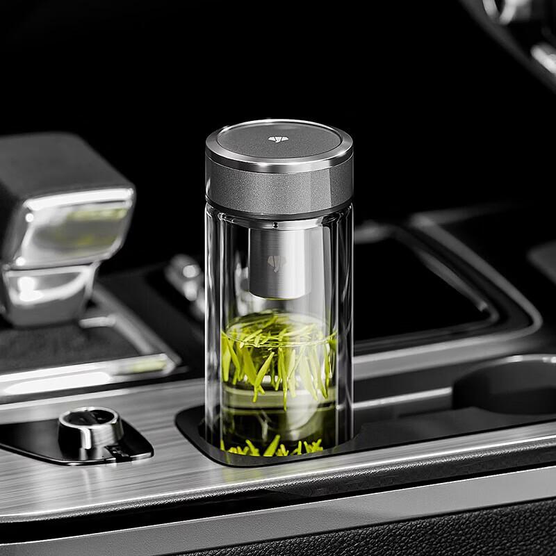 WANXIANG Double-Layer Glass Tea Infuser Bottle