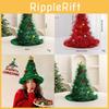 Topper Christmas Tree Hat With Plush Ball Decor For Home Decor And Celebrations