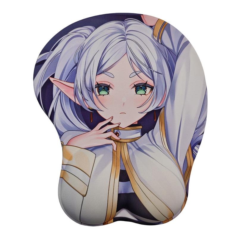 

Anime 3D Mouse Pad Cute Girl Wrist Rest Silicone Gel Desk Mat