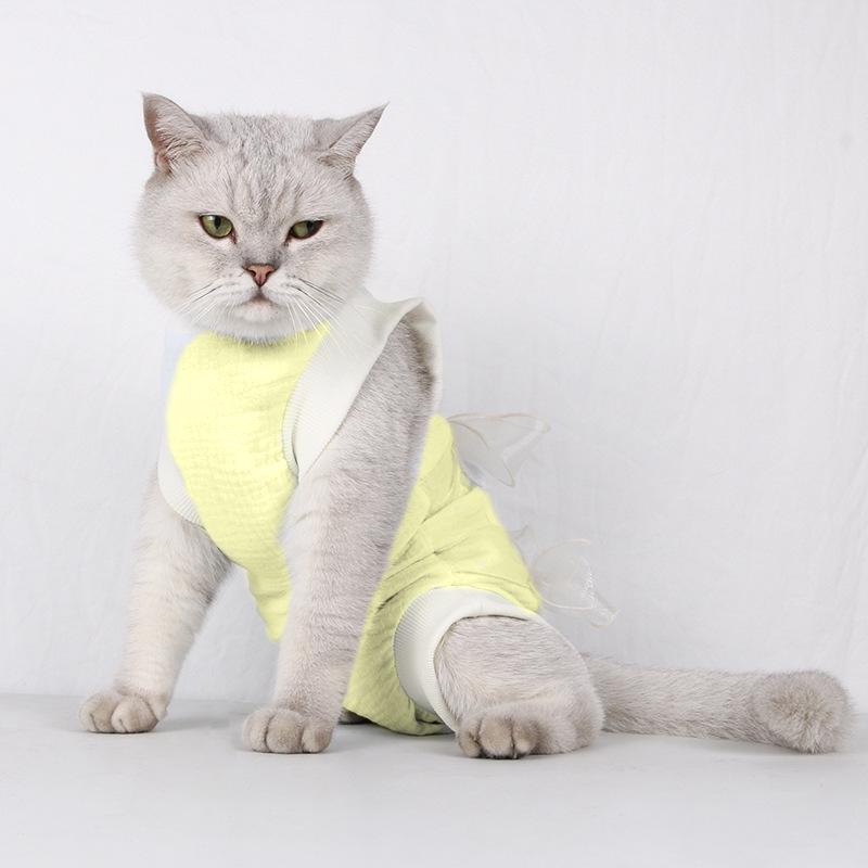 

Breathable Cat Post-Surgery Anti-Lick Weaning Dress S (2-4 Jin)