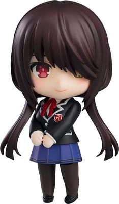 Nendoroid Date A Live V Tokisaki Kurumi Uniform Ver. Bez mēroga plastmasas iepriekš apgleznota kustīga figūra