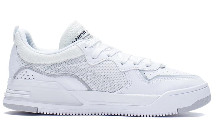 Li Ning Wave V1 Low top Skateboard Shoes Women's White AGCS030-3