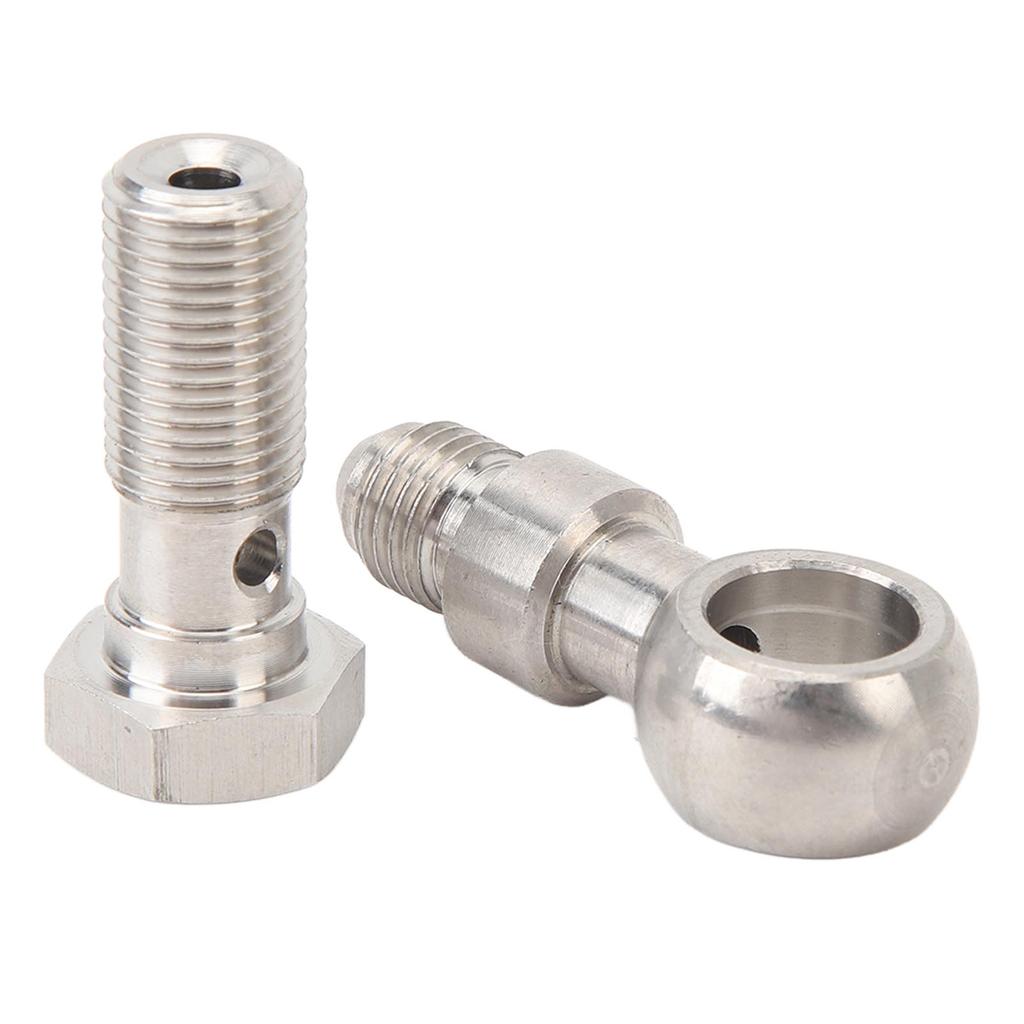 Turbo Ölzufuhr Banjo Hochbelastbar Edelstahl 4AN auf M12x1.25mm Banjo Bolzen Kit Mit 4.2mm