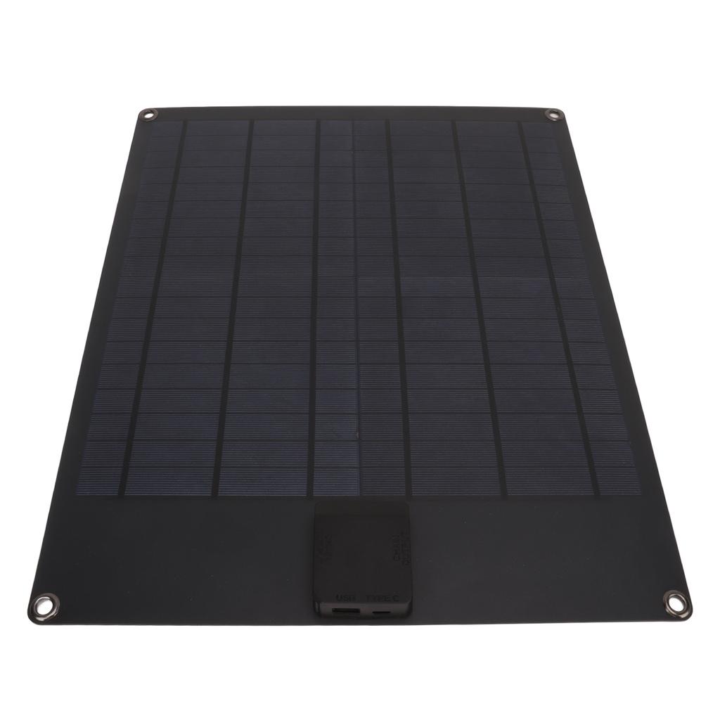 20W 5V 12V Solar Panel Dual Output Monocrystalline Power Generator Panel Battery Charger Kit for