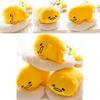 Entzückendes Niedliches Liegendes Gudetama Faules Ei Motchiri 15" Plüschtier Stoffkissen Kissen Für Ultimativen Komfort