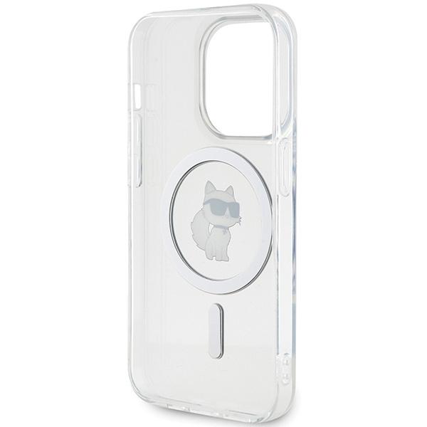 Karl Lagerfeld Klhmp14Lhfccnot Iphone 14 Pro 6.1 Przezroczysty/Transparent Hardcase Iml Choupette Magsafe