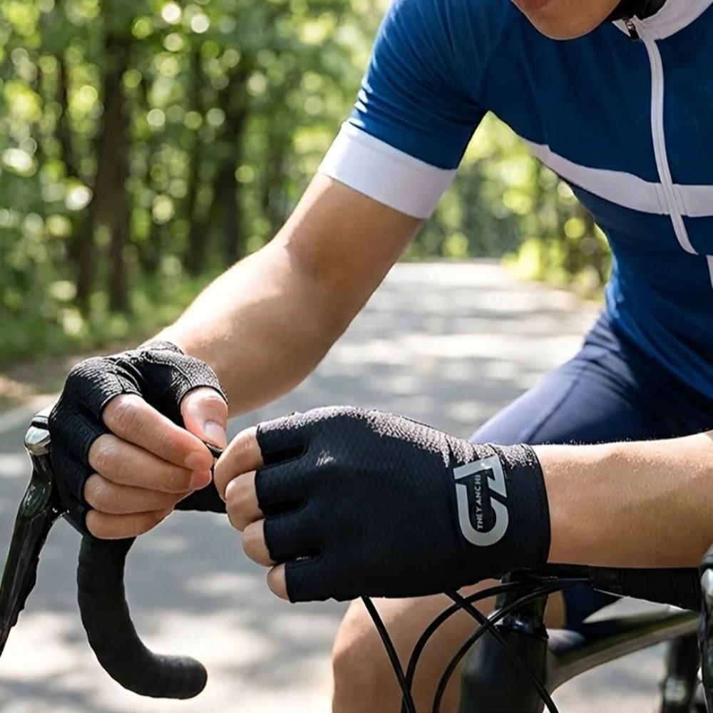 Summer Bike Gloves Short Sport Gloves Outdoors Fishing Gloves Men Women