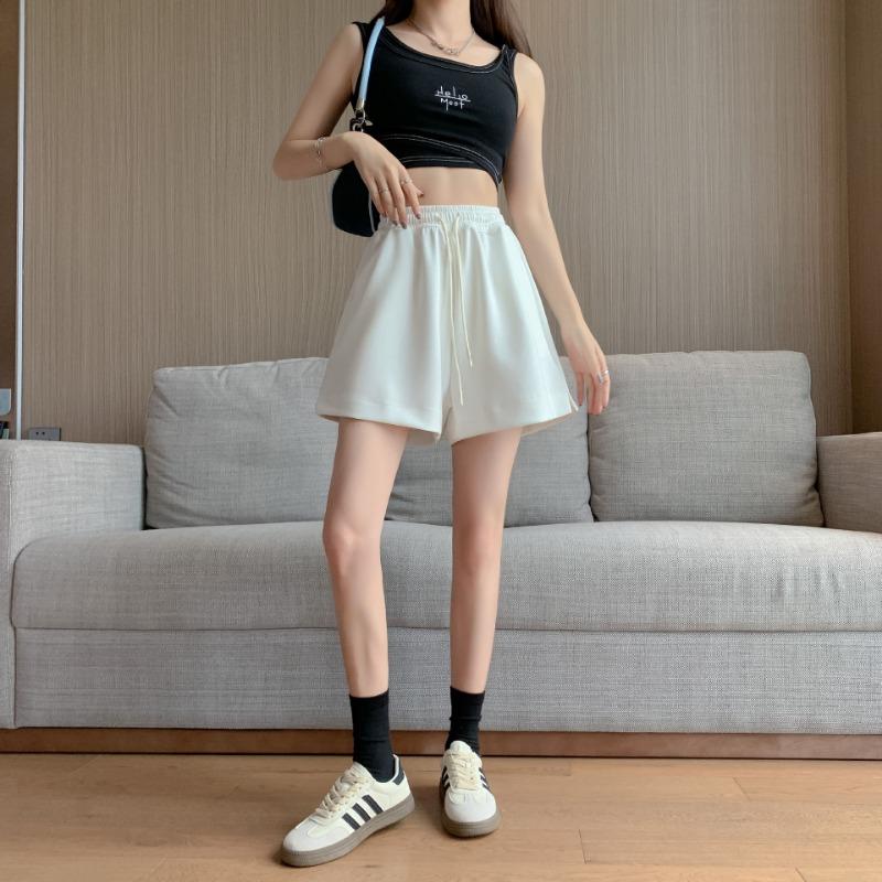 High-waisted Sports Baggy Shorts Casual Slimming Pants Women