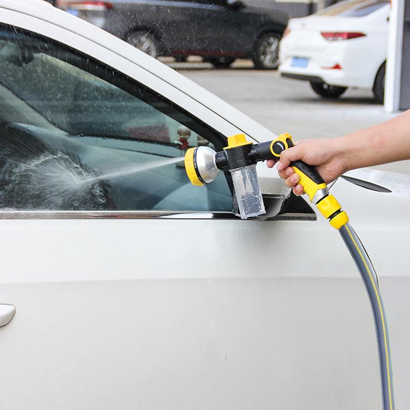 Multi-functional Foam Hose: Garden Watering, Vegetable Sprinkler, Fertilizing, Car Wash Tool