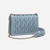 Chain fold bag 2023 new one-shoulder oblique span bag light luxury texture 22cm wide 6cm high 15cm