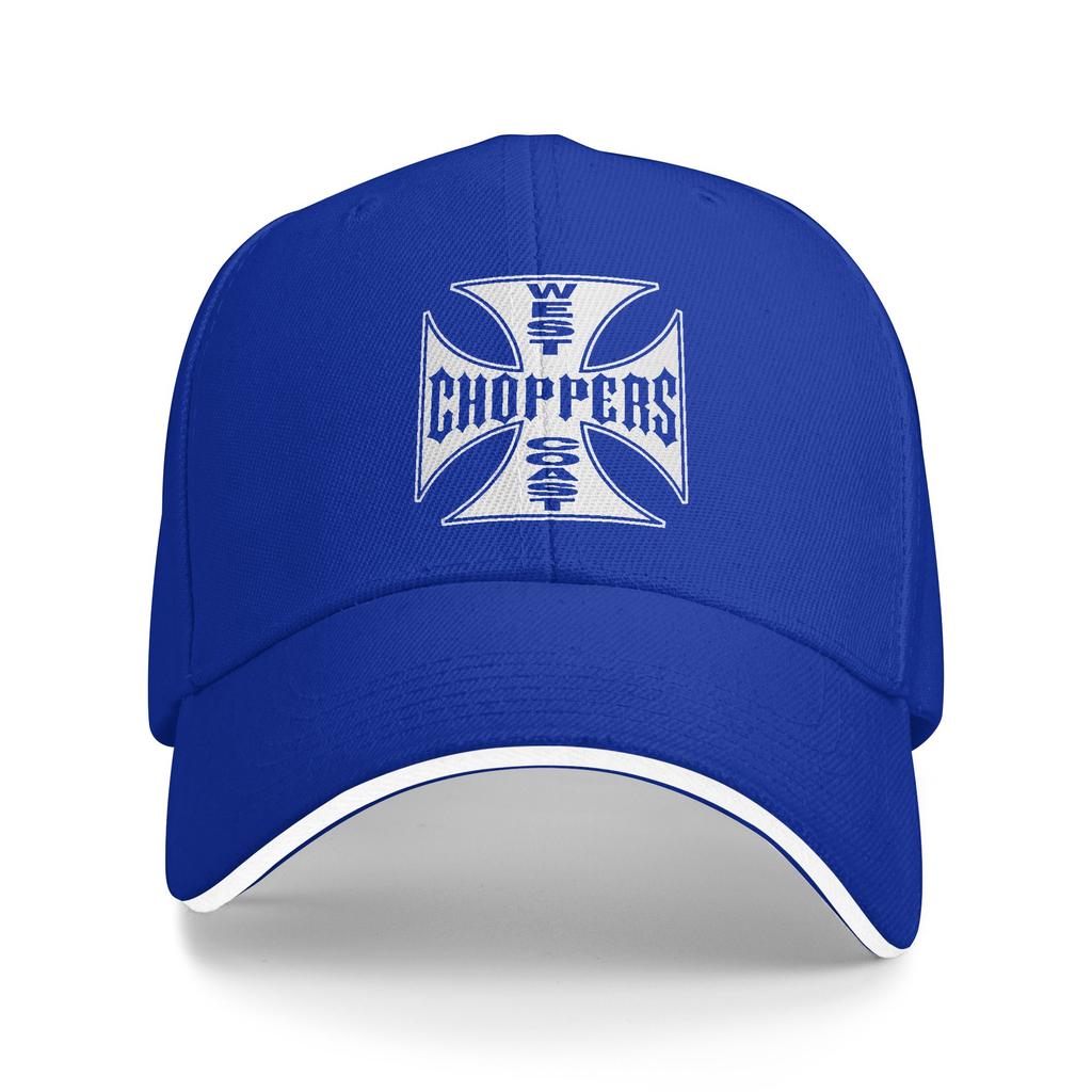 Custom Fashion Unisex West Coast Iron Cross Baseball Cap Adult CChoppers Adjustable Dad Hat Unisex Women Hip Hop