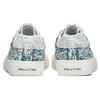 Slip Resistant Abrasion Resistant Low Top Canvas Shoes Women's White Green 122228077S-3