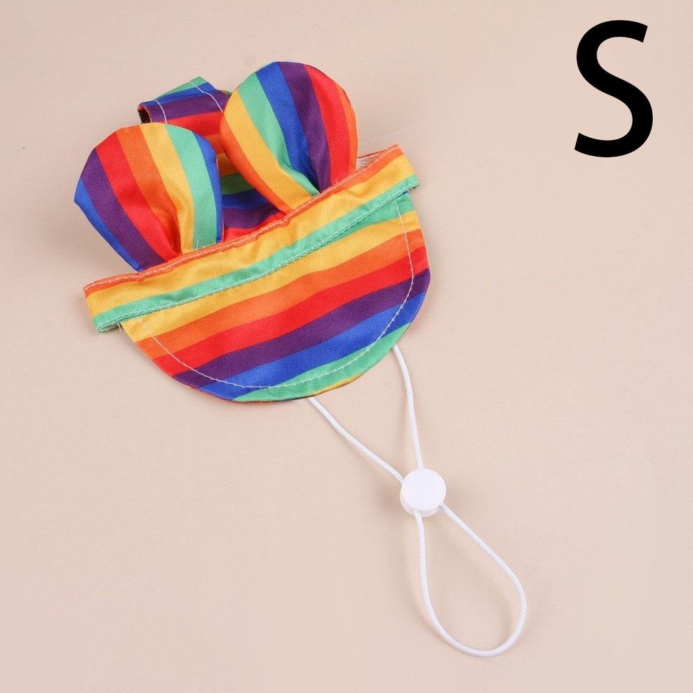 Polyester Pet Hat Adjustable Sports Hats Cute Dog Sunscreen Hat