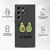 Unique Avocado Phone Case for Samsung Galaxy S25 S24 23 S22 Plus S21 S20 Ultra S20 S24 S23 S21 FE Cover