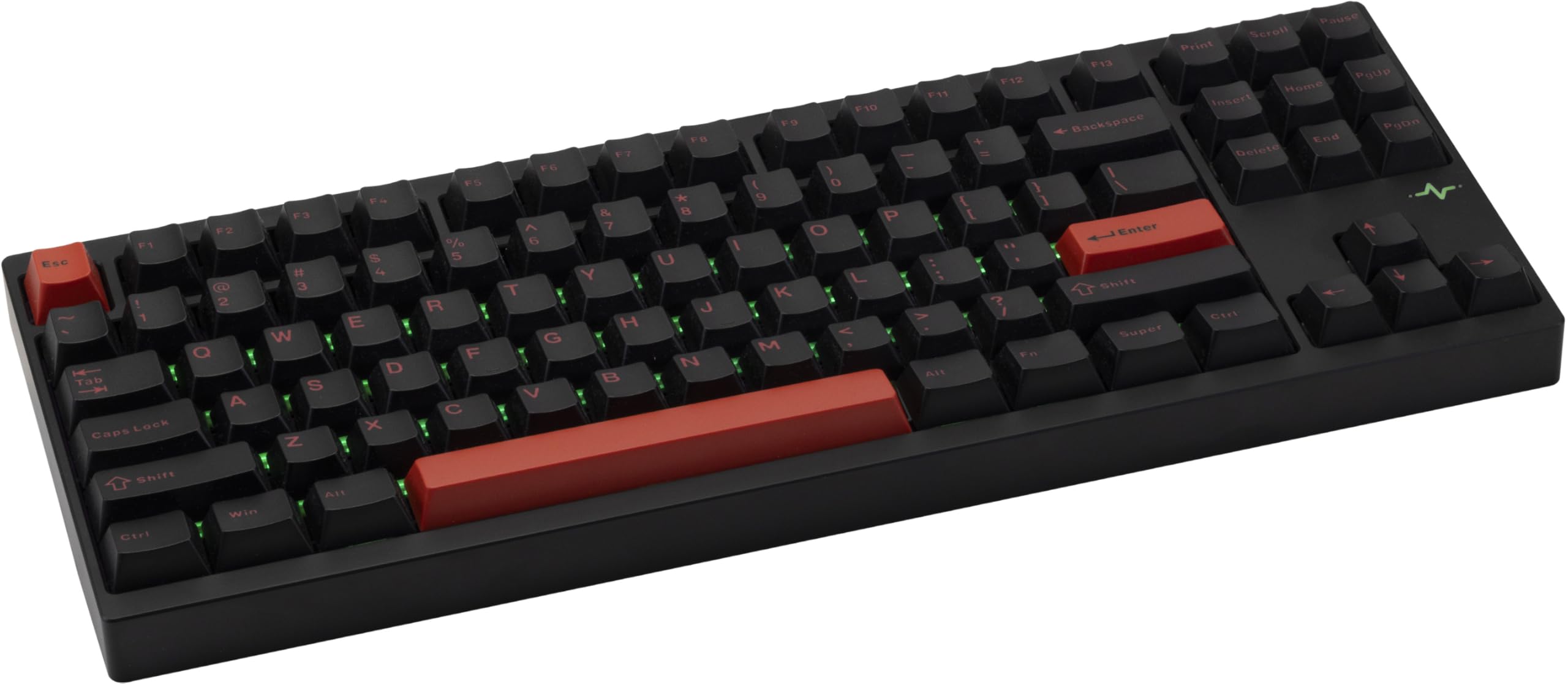 

WOBKEY Crush80 Mechanical English Gasket Aluminum Hot VIA Keyboard, 3-Way Connection, Wireless, Tenkeyless, TKL, Compact, Layout, Mount, RGB, Alloy,
