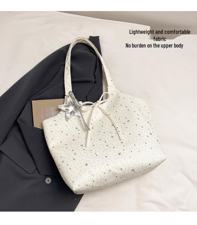 Women's Large Capacity Stylish Cross-Border Fashion Tote Bag – New Temperament Commuting Shoulder Underarm Bag