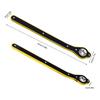 Universal Car Jacks Lug Wrench 360DegreeSwivel Tire Wheel Jacks Ratchet Wrench Easy Fix for Your Vehicles Wheels