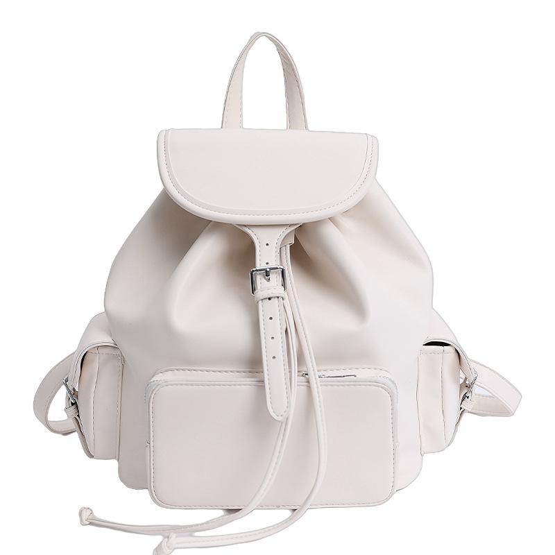 Schoolbag niche design sense backpack women's large-capacity commuting versatile student schoolbag travel backpack women's simple commuting bag