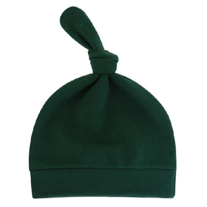 Шапочка-бини для новорожденных, однотонная мягкая и эластичная шапка для новорожденных, теплая шапка